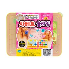 STUDIO EIGHT 金色花式果子露史萊姆, 1個, 隨機發貨（軟娃娃、閃粉）