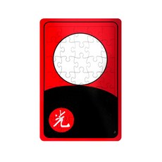 木製 Hanafuda 板拼圖 August Commons, 1個, 35件