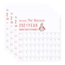 Dalphong 2021 智慧每日計畫本 4p, 混合色