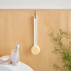Modern House Dayspa 長柄基本款身體刷, 1入, 1個, 象牙白