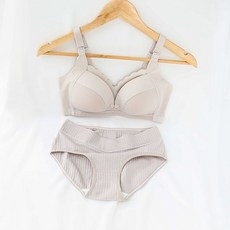 雲彩線條孕婦哺乳內衣+內褲 WBI977