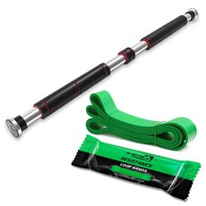 TRAVEL LIGHT 引體向上桿+第5階段彈力帶組