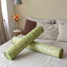 리빙몽드 쿨쿨 대나무 죽부인 통대나무 편백, 혼합색상