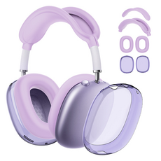 Topia 簡潔 AirPods Max 保護套組, 單一商品, 紫色, 1套