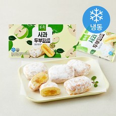 풀스쿡 사과 두부 도너츠 미니 (냉동), 35g, 1개, 6개입
