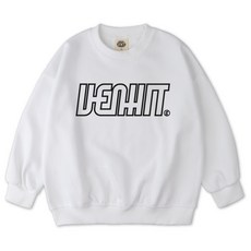 VENHIT 青少年款Maze寬鬆棉質雙面布大學T