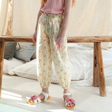 Bebezoo 女童透氣金盞花燈籠褲