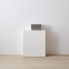 리바트 로넌 600 도어형 책장, 화이트, 2단