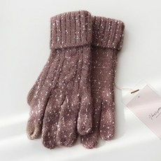 바비수 여성용 노엘 스마트터치 장갑