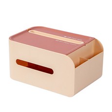 JCP 客廳收納面紙盒, 粉紅色, 1個