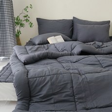 스코홈 국내 제조 사계절 단잠시리즈 차렵 이불 세트