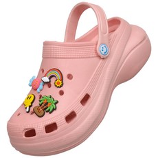 유세븐 여성용 클로그 레인보우 샌들