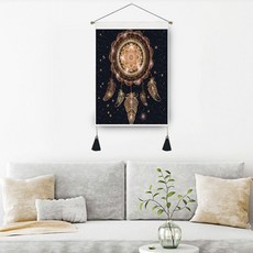 알로데 드림캐쳐 그림 벽장식 행잉 포스터, NO 03