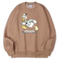 VENHIT 迪士尼唐老鴨寬鬆棉質長袖上衣 DNMKOM1014F