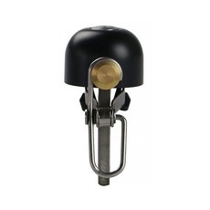 自行車迷你黃銅公路經典車鈴, 黑色, 1個