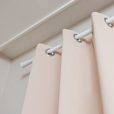 감성다는남자 커튼봉 2p, 화이트