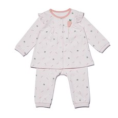 밍크뮤 유아용 당근당근 내의