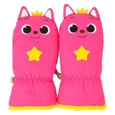 Pinkfong兒童款星星防寒手套
