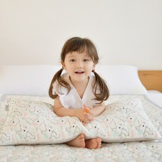 ahtty blanc 孩童印花寬枕頭+枕頭套 2入, Dinosaur Forest