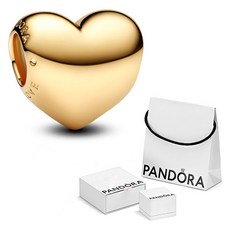 PANDORA 女款 Be Love 可刻字心形串飾