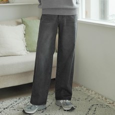 타운클로 남성용 워싱 와이드 데님팬츠 J0702