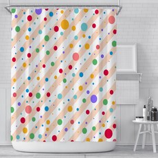 北歐簡約浴室浴簾 款式9 L79, 1個