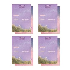 루카랩 무비 판타지 스티커, 스타, 4개