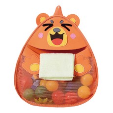 動物浴室壁掛收納袋, 小熊, 1個