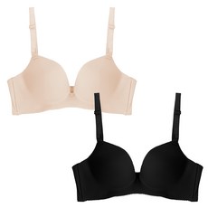 볼리쉬 노와이어 왕뽕브라 2종 세트