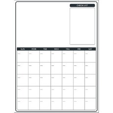 Living Tailor 月計畫橡膠磁性便條板 白色 B款