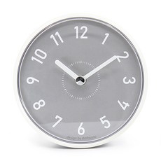 時鐘屋吸盤型防水時鐘 DH-128G, 點灰