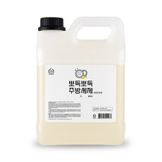我們的家研究所 Podukpodeuk 洗碗精 檸檬薄荷味, 1個, 4L