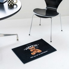 Mix&Match 時髦熊多用途裝飾布藝超細纖維記憶棉地墊, 混合色