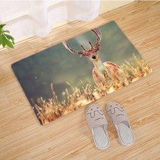 더플 뿔사슴 미끄럼 방지 매트, no 2