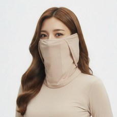 가드맨 와이즈핏플러스 자외선 차단 스포츠 마스크, 베이지, 1개