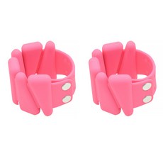 Market A重量啞鈴重量彈力帶 粉色 450g, 2個