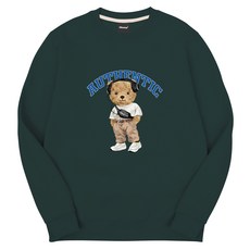 okstar 男女通用 Authentic 小熊 特殊雙面 大學T 1SSP008