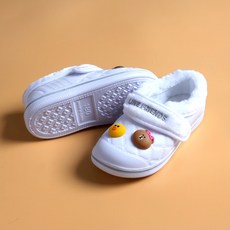 LINE FRIENDS Brown & Friends berry 冬季孩童室內鞋
