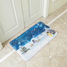 마음에 평화를 주는 다양한 풍경 발매트, 눈과이글루