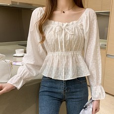 POPLARNC Rita 抓皺襯衫