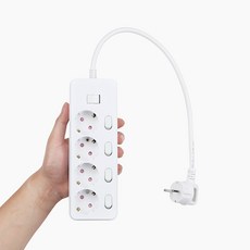 Ijung 更優質 過載保護 個別開關 4孔延長線 CP-TG04, 5m, 1個