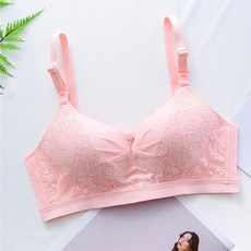 側面蕾絲哺乳內衣