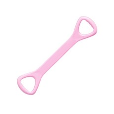 쿼르디 요가 스트레칭 튜빙밴드, 핑크, 1개
