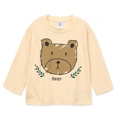 리틀래빗 아동용 봄가을 곰곰 긴팔티