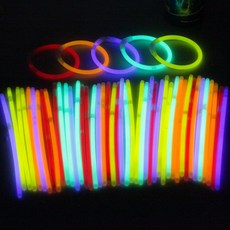 LivingDA 夜光手環 6mm, 隨機出貨, 50個