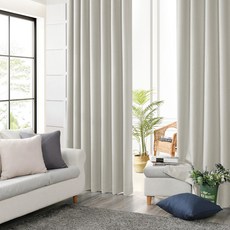 비앙카 아일렛형 암막커튼 2p + 커튼끈 2p 세트