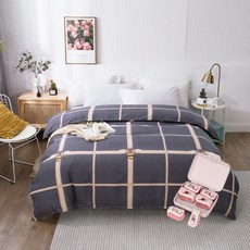 高級印花被套+固定夾 6入 B19, 4型