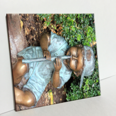 HTP 直紋磁磚 古銅色 C2746