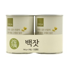 올가홀푸드 백잣, 140g, 2개
