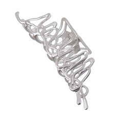 수스다 기하학 모형 메탈 올림머리 헤어집게핀 4113